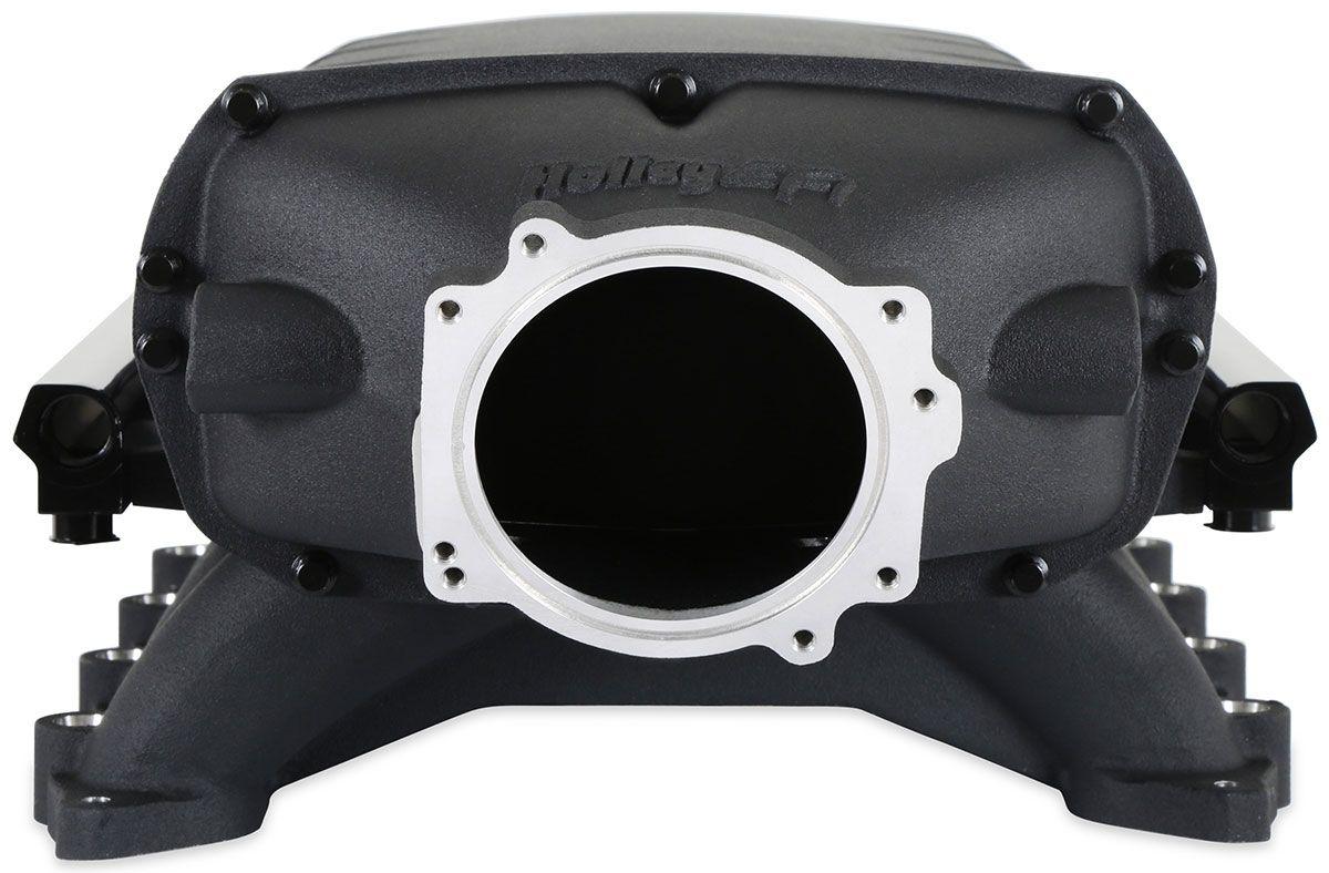Holley Ultra Lo-Ram Aluminium Intake Manifold, Black (HO300-912BK) - Prolink Performance