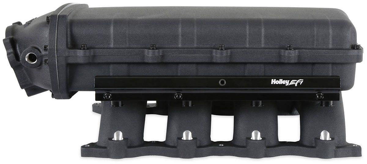 Holley Ultra Lo-Ram Aluminium Intake Manifold, Black (HO300-912BK) - Prolink Performance