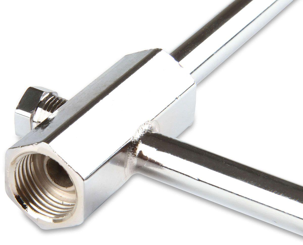 Holley Chrome Fuel Line For Holley Model 4150 Carburettor (HO34-150) - Prolink Performance