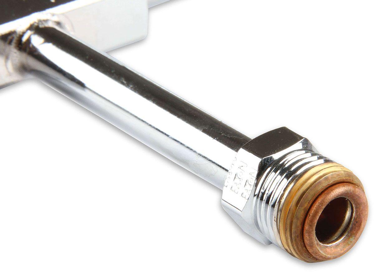 Holley Chrome Fuel Line For Holley Model 4150 Carburettor (HO34-150) - Prolink Performance