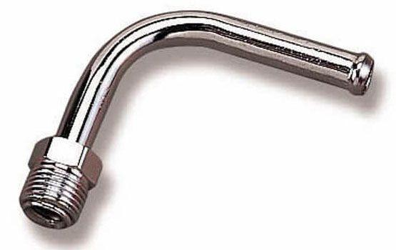 Holley Chrome Universal 90° Fuel Line Fitting (HO34-22) - Prolink Performance
