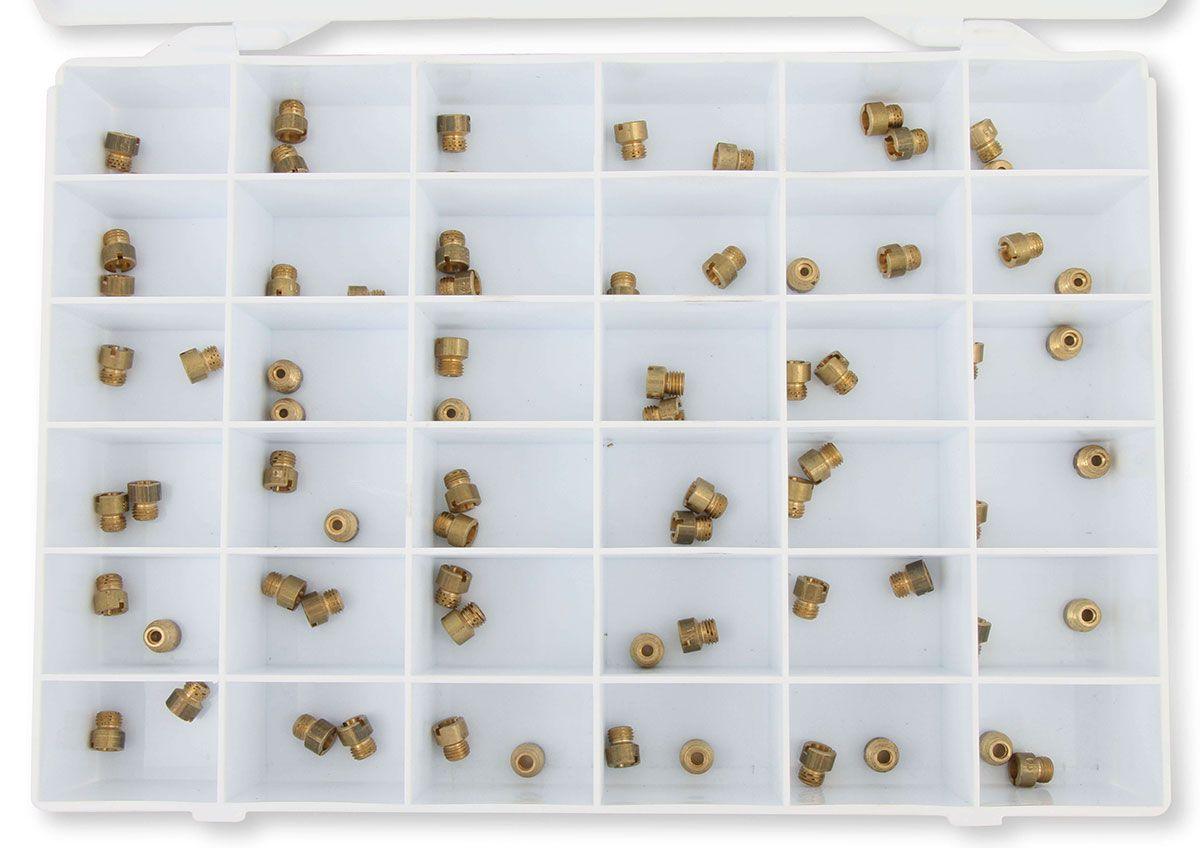 Holley Jet Assortment Kit Containing 2 Each of Sizes #64 - #99 (HO36-181) - Prolink Performance