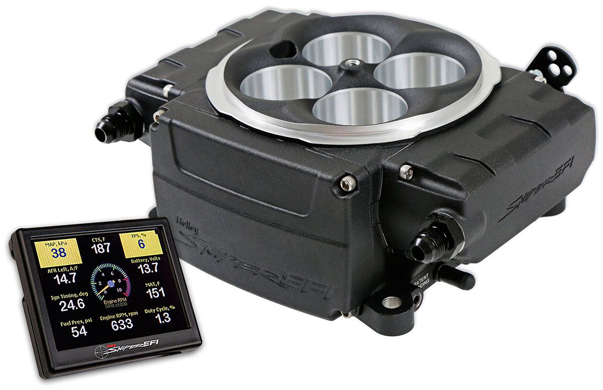 Holley Sniper 2 EFI 4BBL Self Tuning Base Kit, Black (HO550-511-3XX) - Prolink Performance