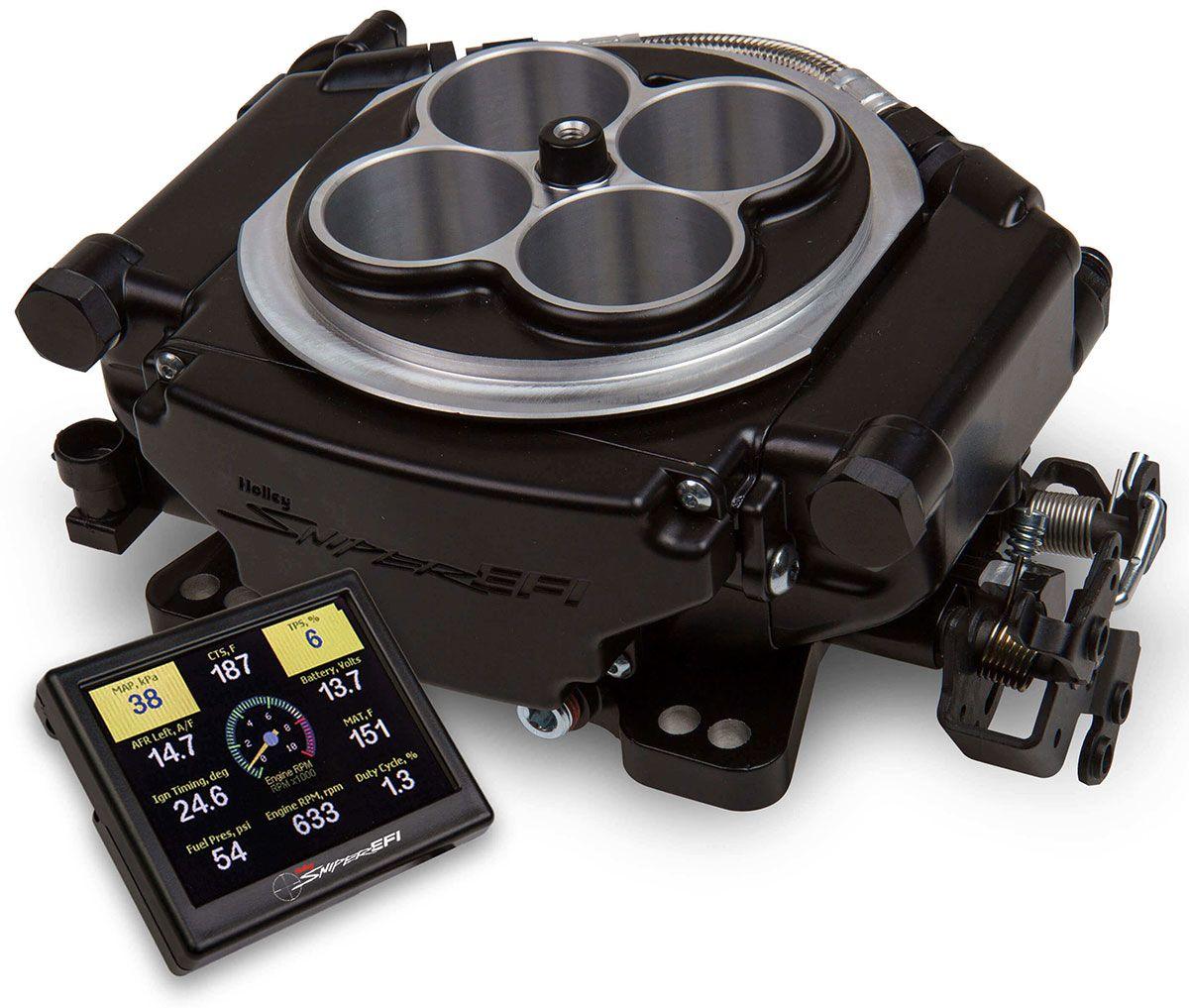 Holley Sniper EFI 4BBL Self Tuning System - Black Finish (HO550-519) - Prolink Performance