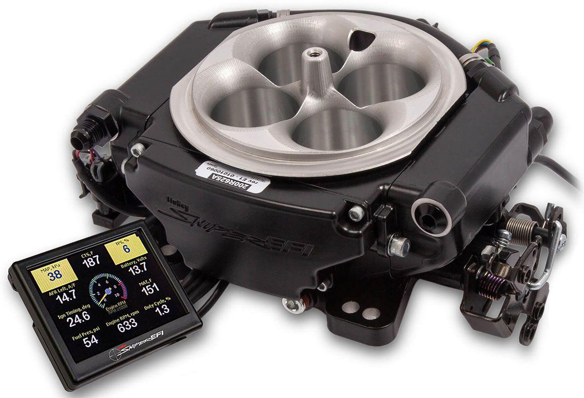 Holley Sniper EFI XFLow 4BBL Self Tuning System - Black Ceramic (HO550-541) - Prolink Performance