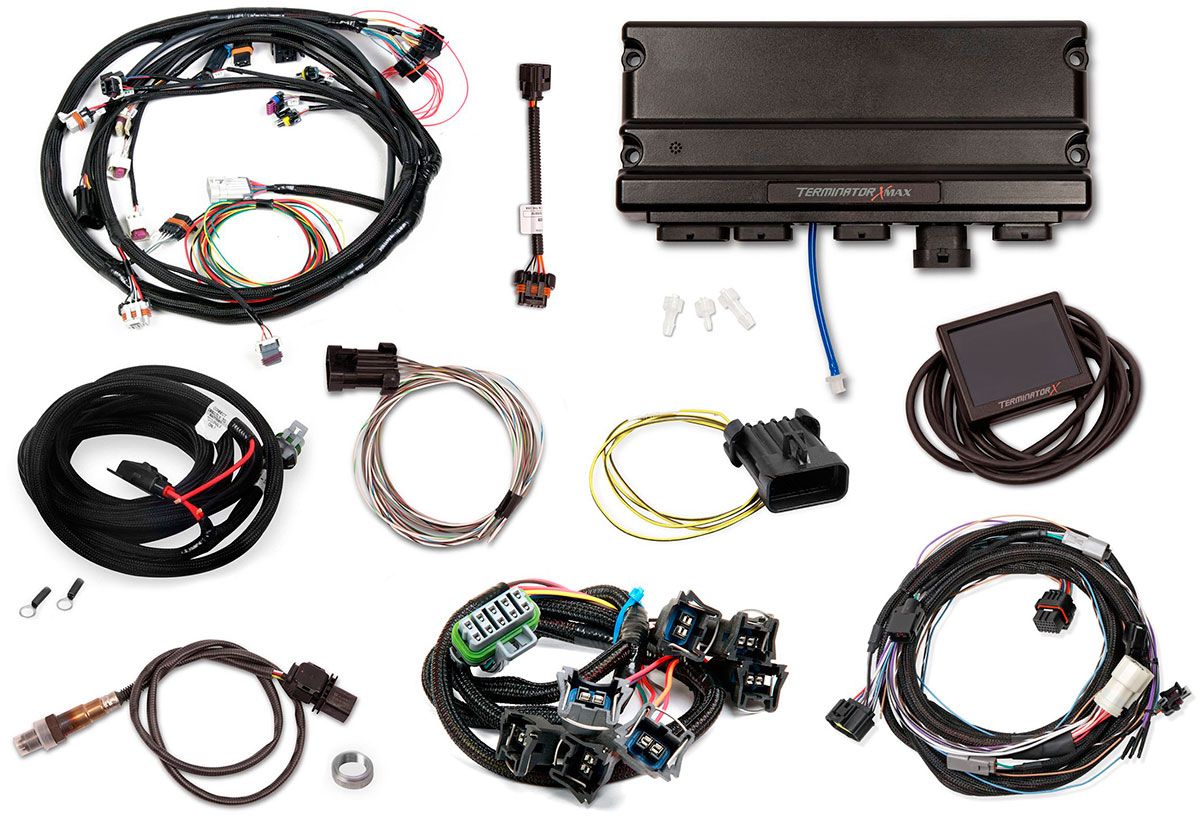 Holley Terminator X Max ECU Kit, 92-97 4R70W Transmission - EV1 Injectors (HO550-943) - Prolink Performance