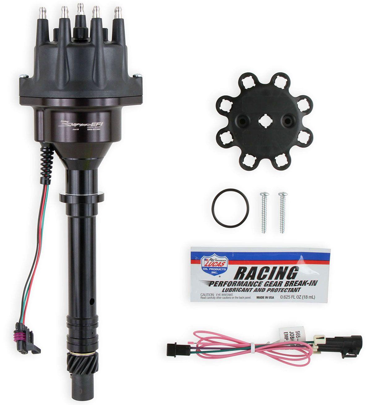 Holley Sniper EFI Hyperspark Distributor, Black (HO565-300BK) - Prolink Performance