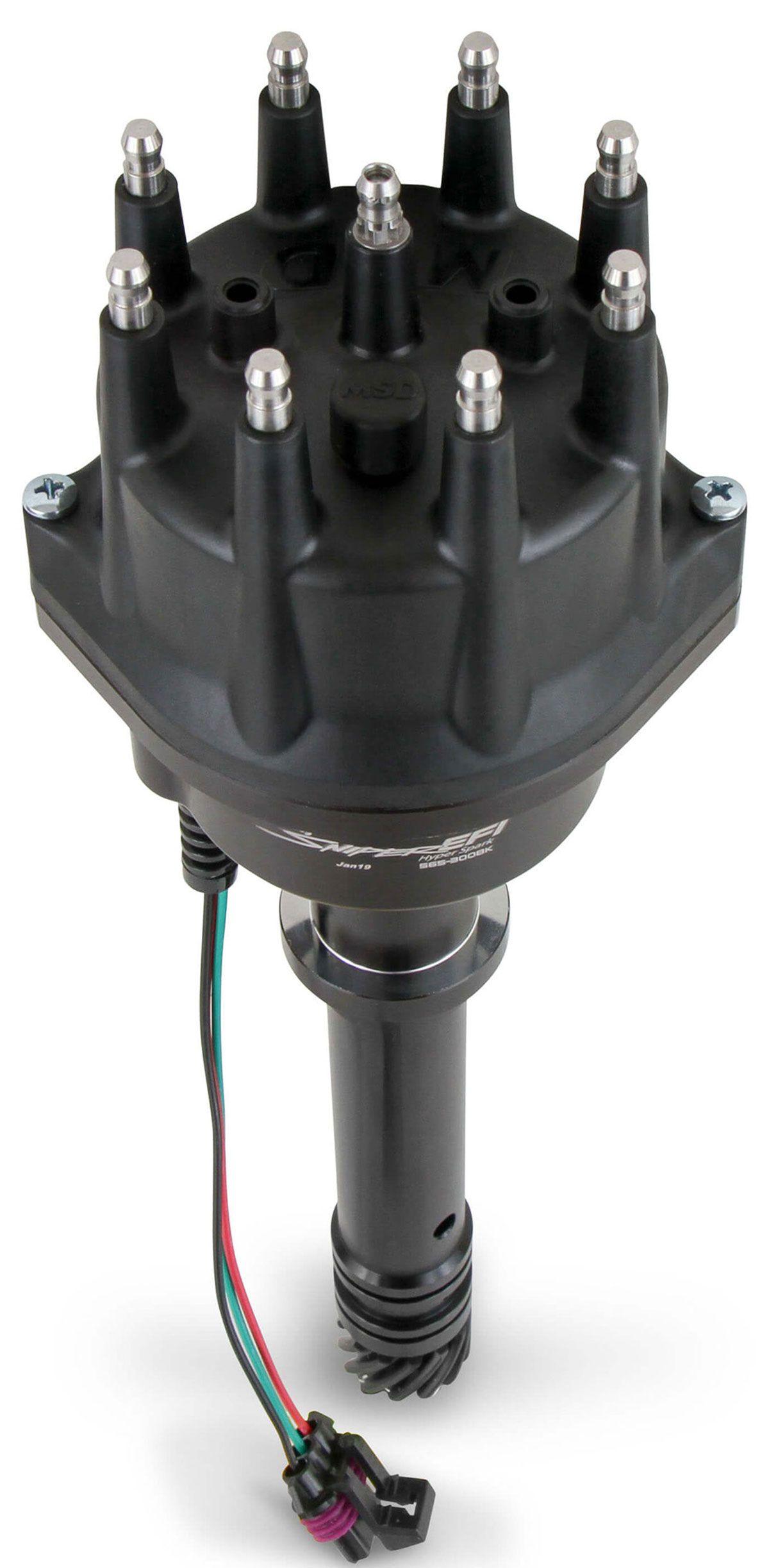 Holley Sniper EFI Hyperspark Distributor, Black (HO565-300BK) - Prolink Performance