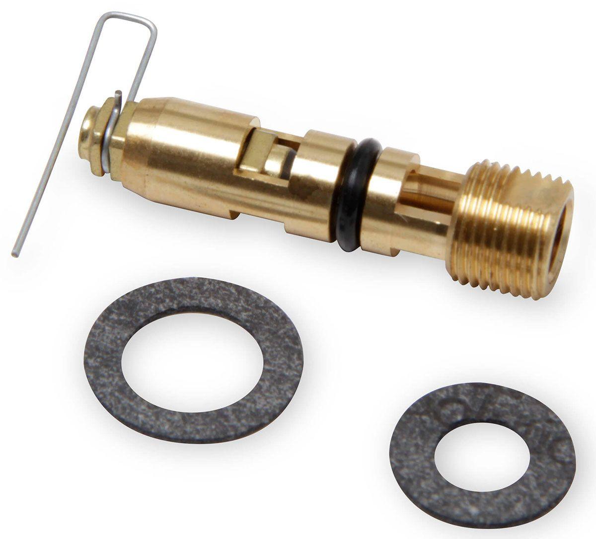 Holley Adjustable Inlet Needle & Seat - Viton (HO6-508) - Prolink Performance