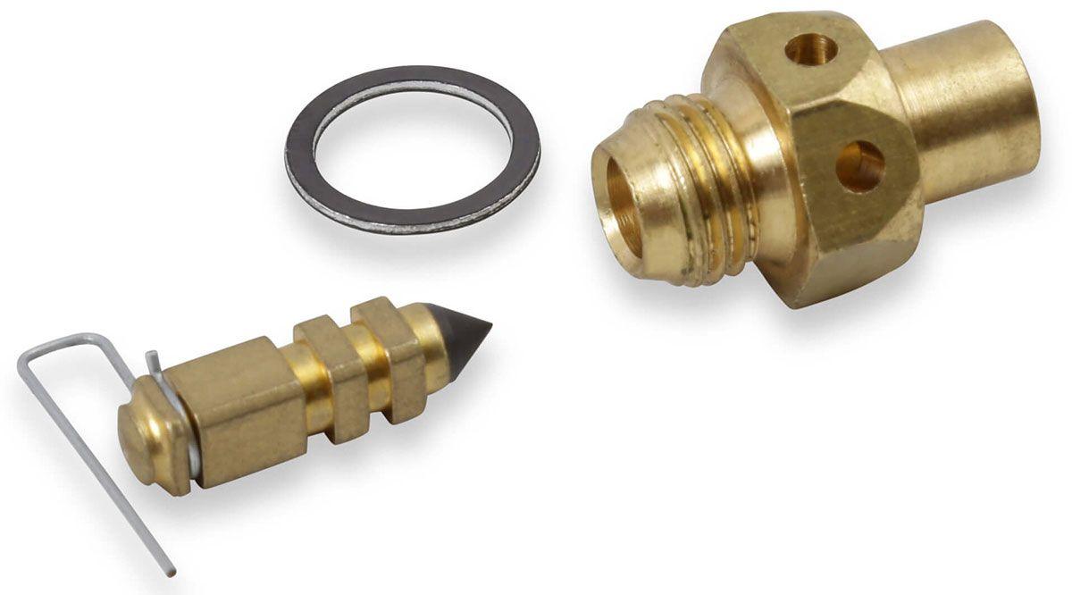 Holley Non-Adjustable Inlet needle & seat - Viton (HO6-510) - Prolink Performance