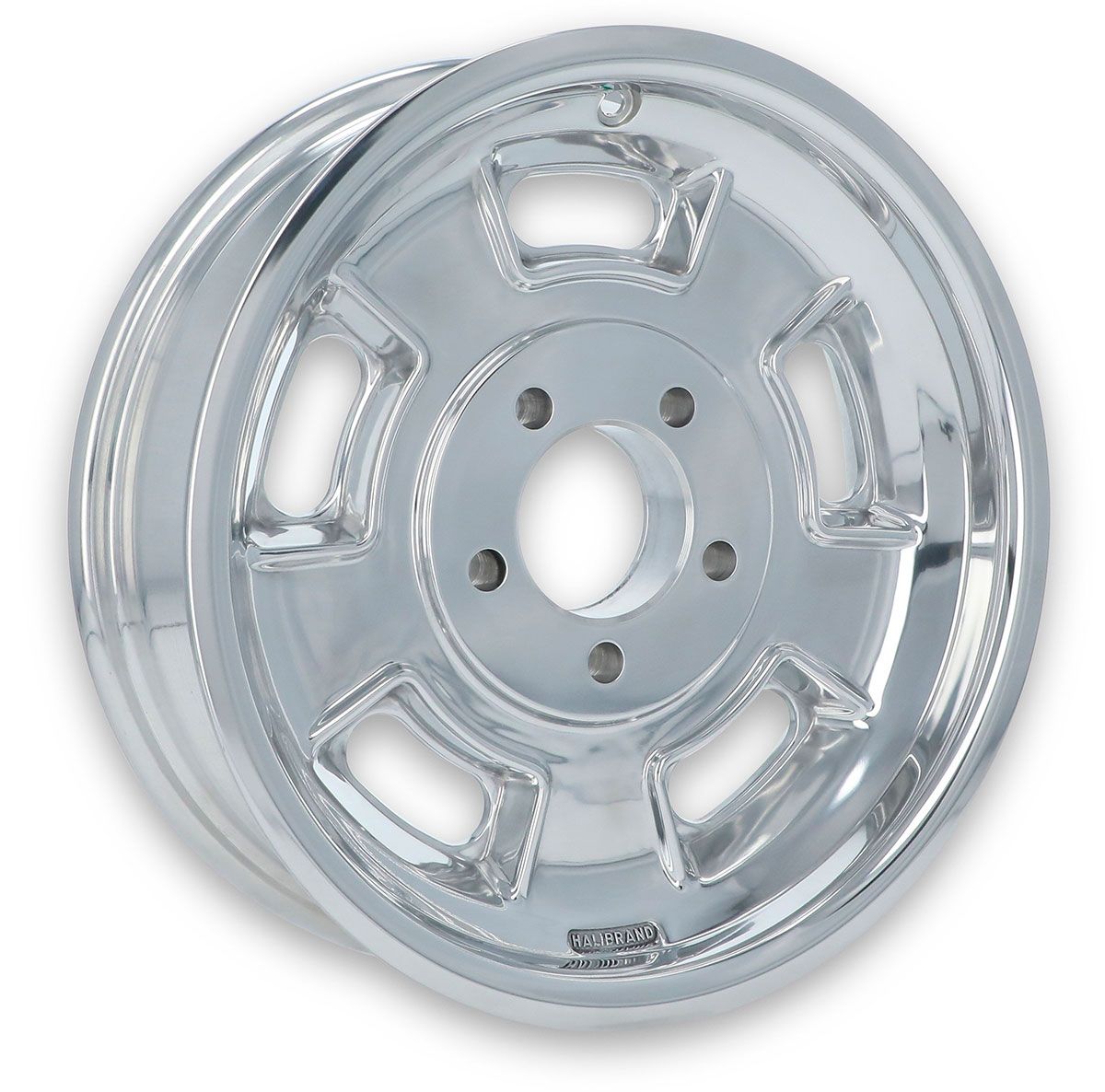 Holley Halibrand Sprint 15 x 4.5" Wheel, Polished (No Clearcoat) (HOHB008-025) - Prolink Performance