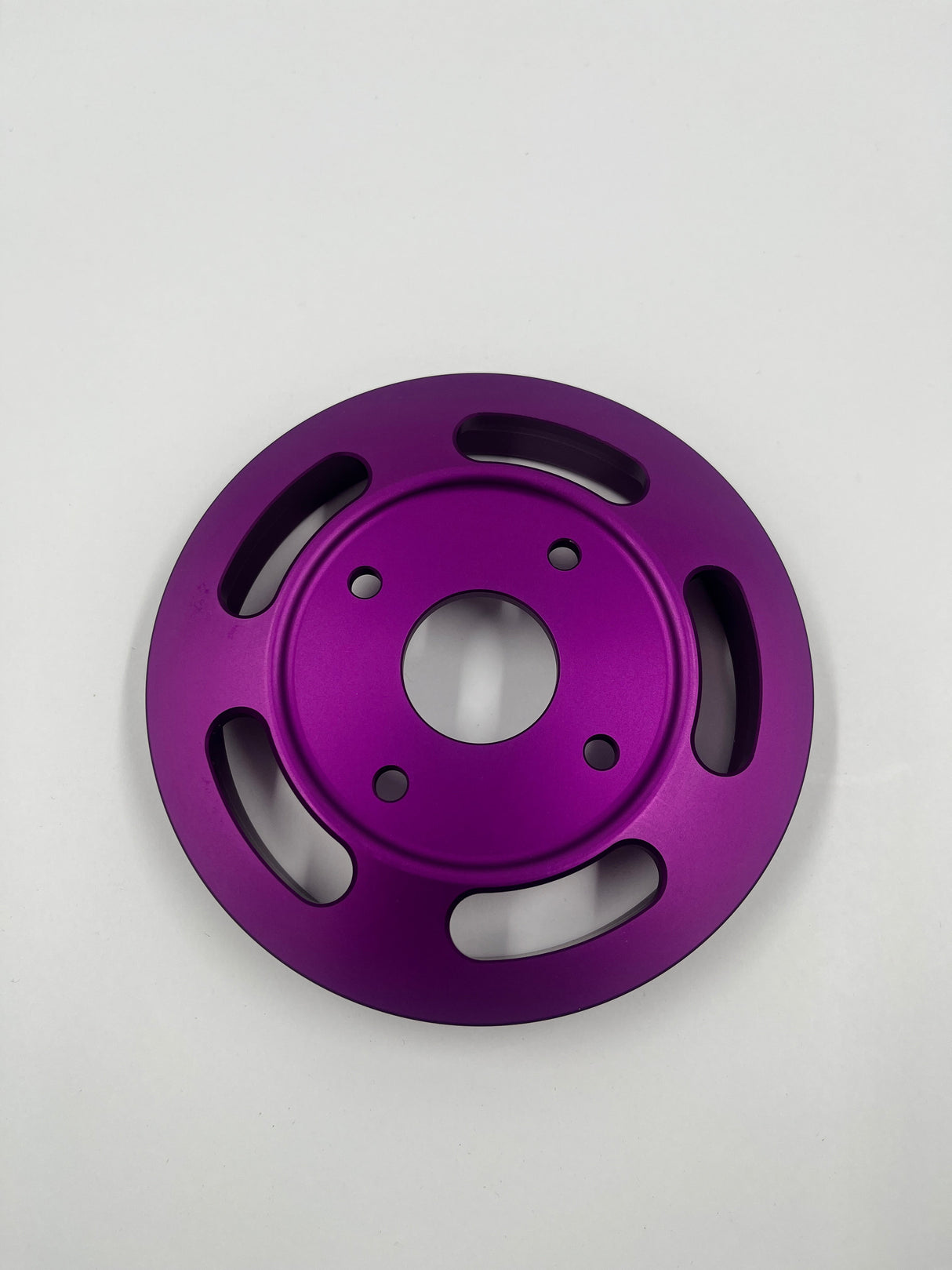 Scratch&Dent Billet Underdrive Water Pump Pulley for Nissan RB Engines - Purple 140mm