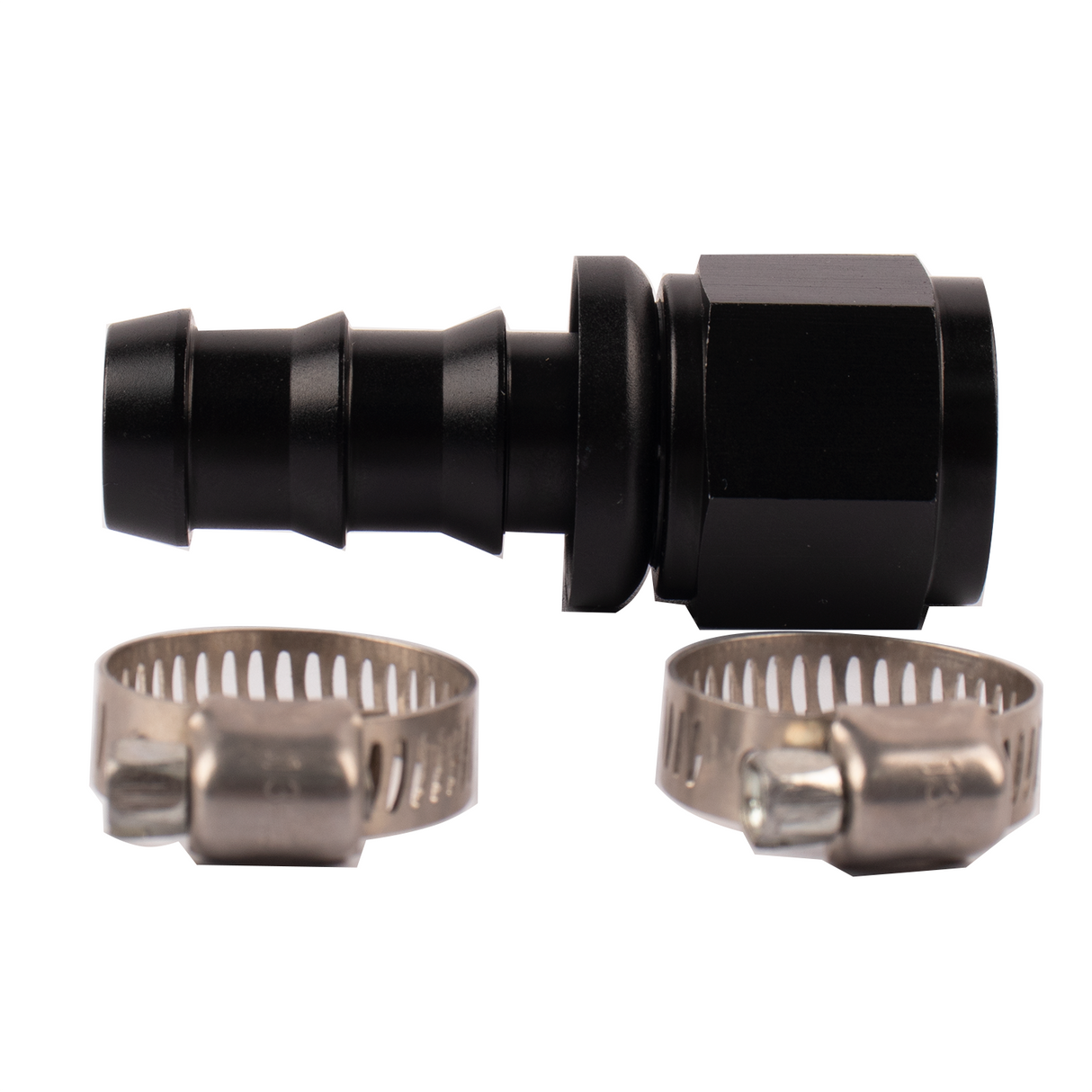PSR Hose Fitting Push-Lock Barb -10 AN Straight 45 Degree
