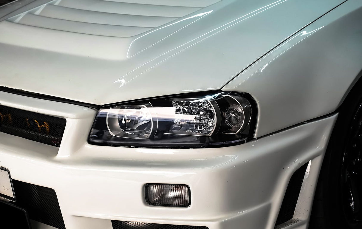 BNR34 GTR R34 OE Style Headlights for 1998-2001 Nissan Skyline R34 GTT GTR