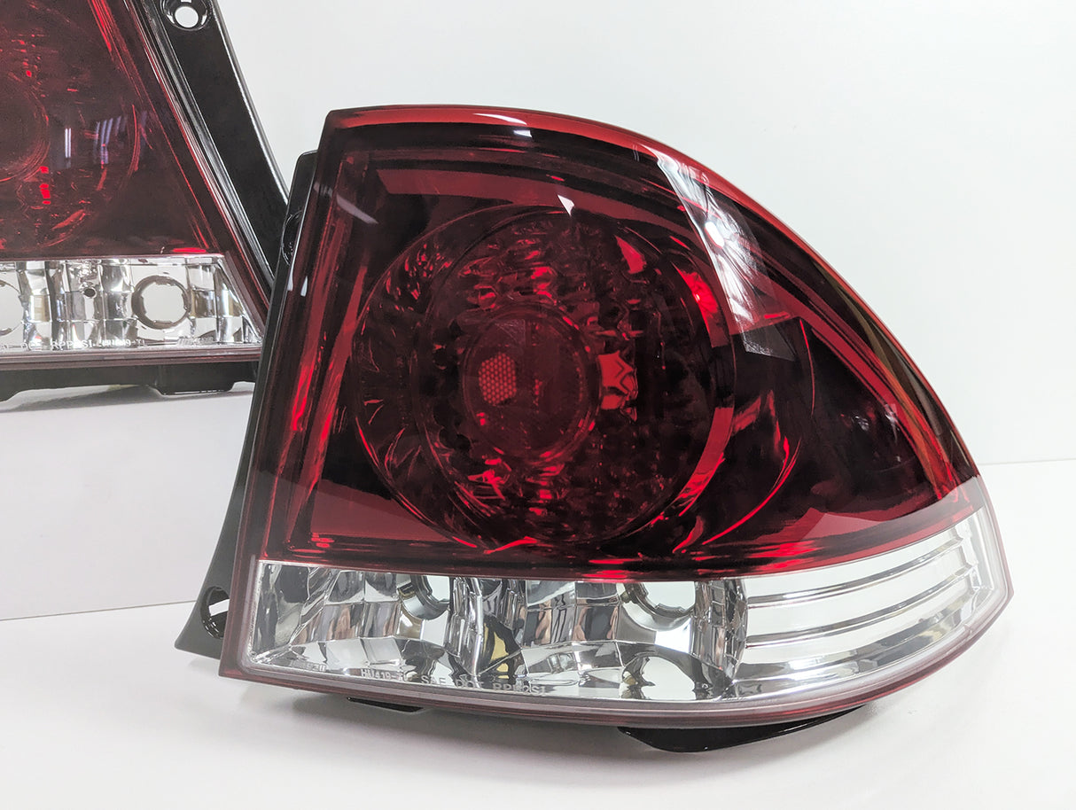 JDM Clear Red Tail Lights for 99-05 Lexus IS200 IS300 Toyota Altezza taillights