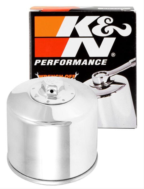 K&N Chrome Performance Oil Filter (KN-172C) - Prolink Performance