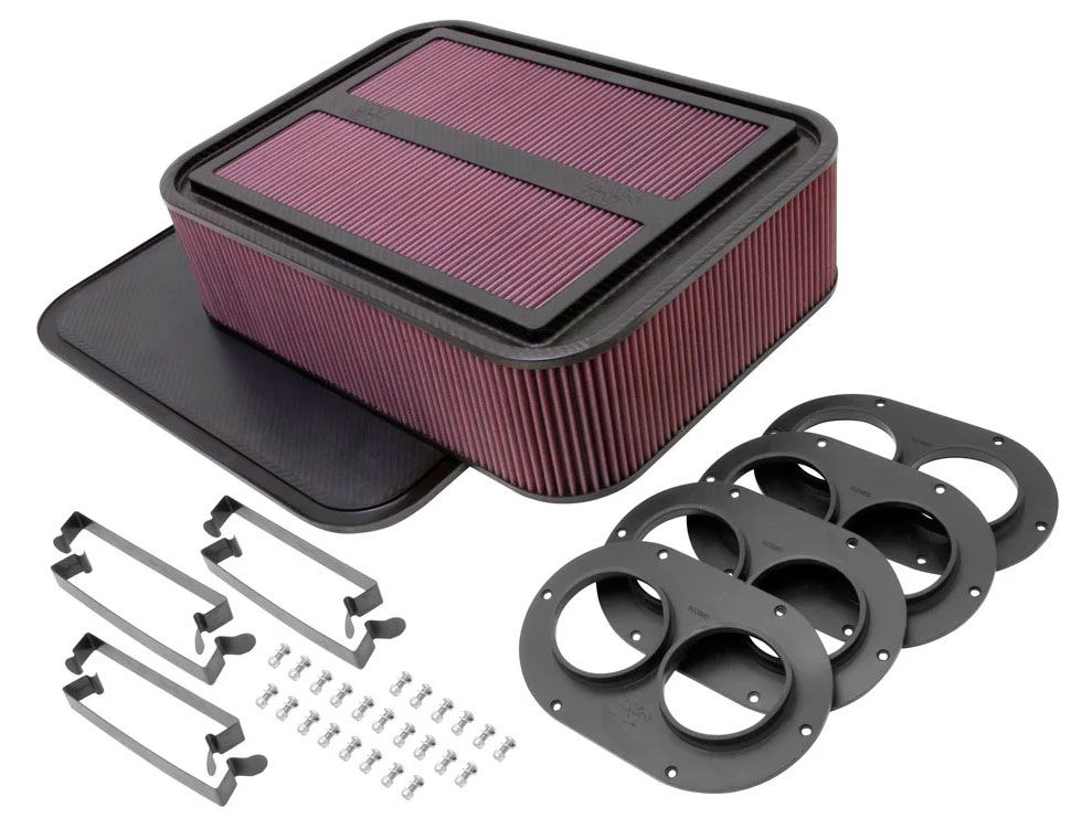 K&N Custom Racing Large Sprintcar Air Box Assembly (KN100-8593) - Prolink Performance