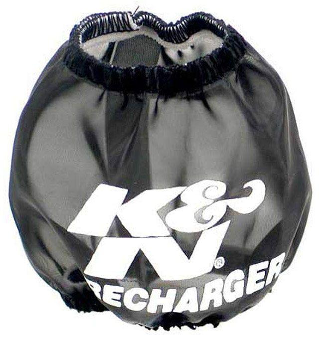 K&N Black Round Tapered Precharger Filter Wrap (KN22-8028PK) - Prolink Performance