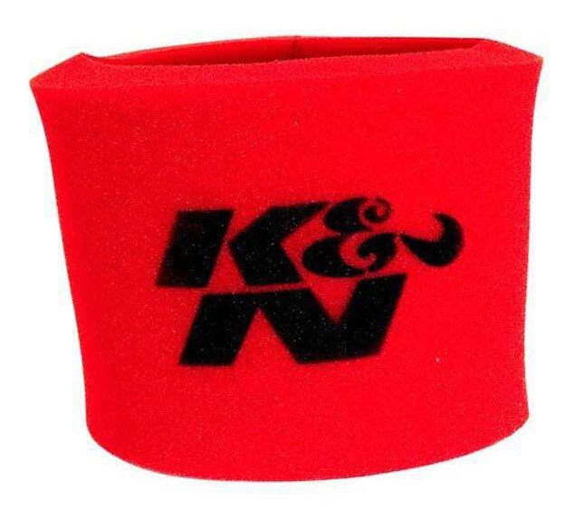 K&N Red Foam Oval Straight Precharger Filter Wrap (KN25-3340) - Prolink Performance