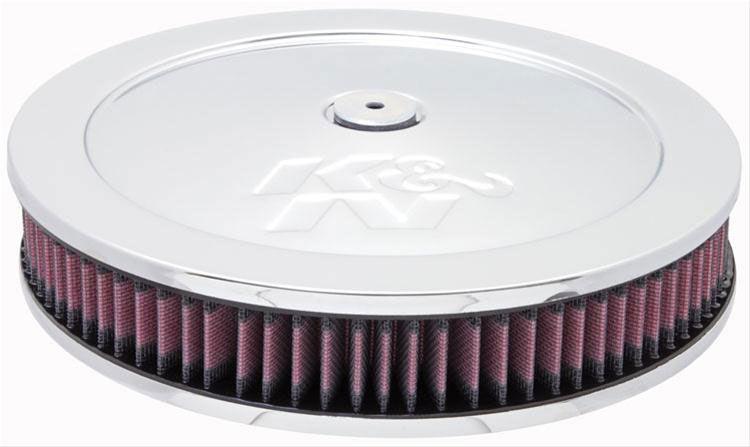 K&N Chrome Custom Air Cleaner Assembly 11 x 2-3/16" (KN60-1170) - Prolink Performance