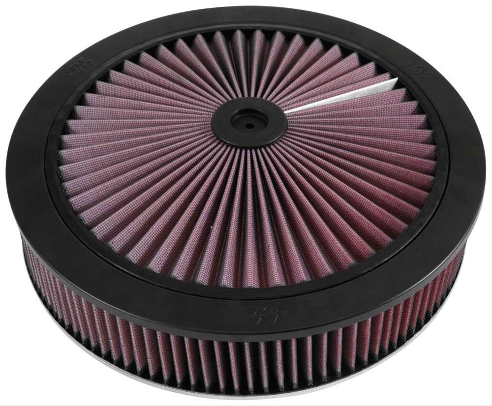 K&N Custom Air Filter Assembly 14 OD x 3" H (KN66-3010) - Prolink Performance