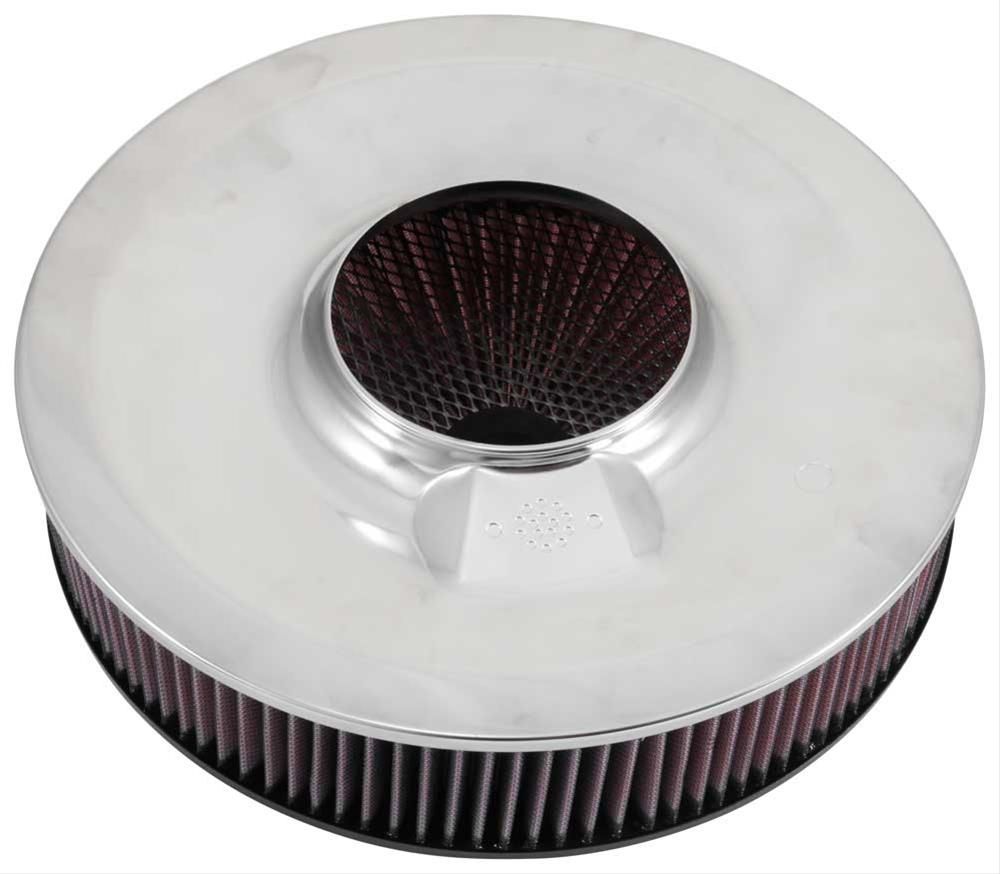 K&N Custom Air Filter Assembly 14 OD x 3" H (KN66-3010) - Prolink Performance
