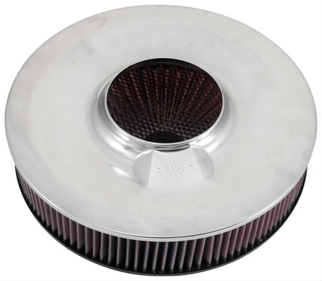 K&N Custom Air Filter Assembly 14 OD x 3" H (KN66-3010) - Prolink Performance