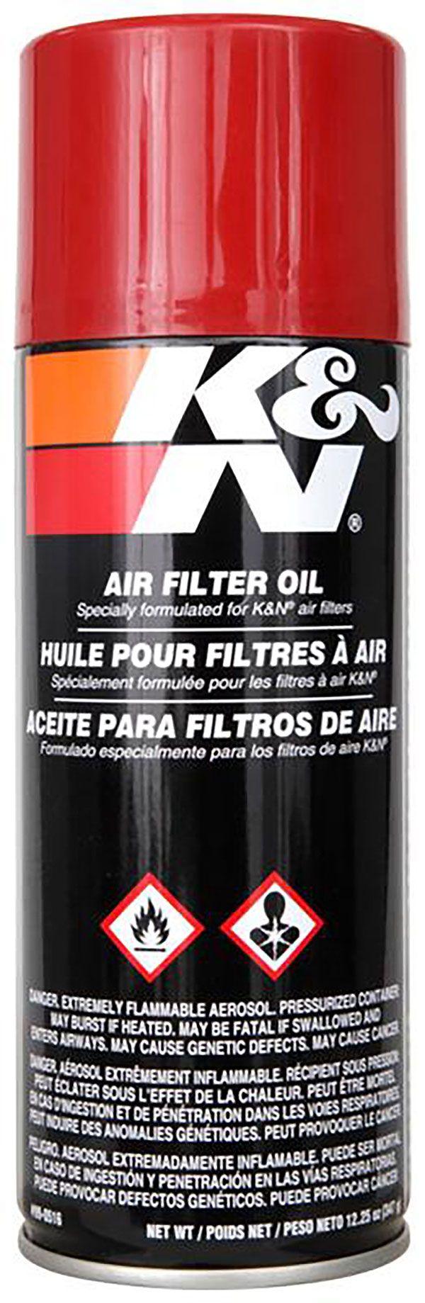 K&N Air Filter Oil 350ml Spray - Prolink Performance