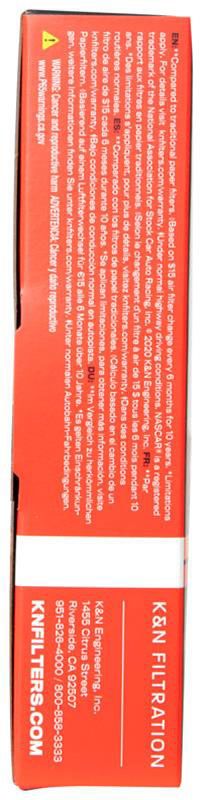 K&N Replacement Motorcycle Air Filter (KNHA-1010) - Prolink Performance