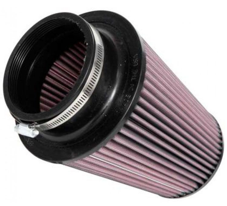 K&N Universal Clamp On Filter Fits 4 in (102 mm) (KNRU-1027) - Prolink Performance