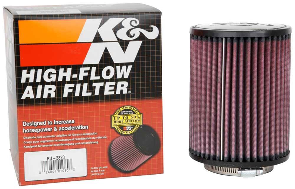 K&N Universal Clamp On Filter Fits 3 in (76 mm) (KNRU-2820) - Prolink Performance