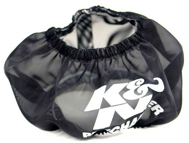 K&N Replacement Motorcycle Air Filter Wrap Black (KNYA-3504PK) - Prolink Performance
