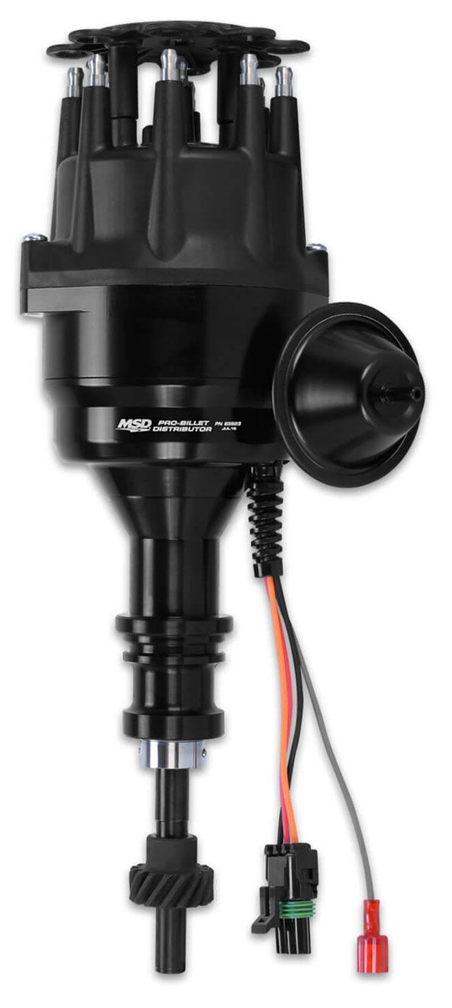 MSD Pro-Billet Ready-To-Run Distributor - Black MSD83523 - Prolink Performance