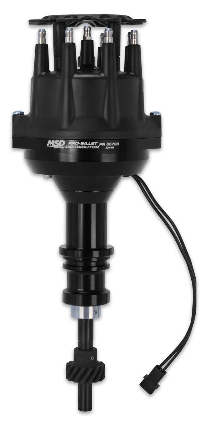 MSD Pro-Billet Distributor - Black MSD85793 - Prolink Performance