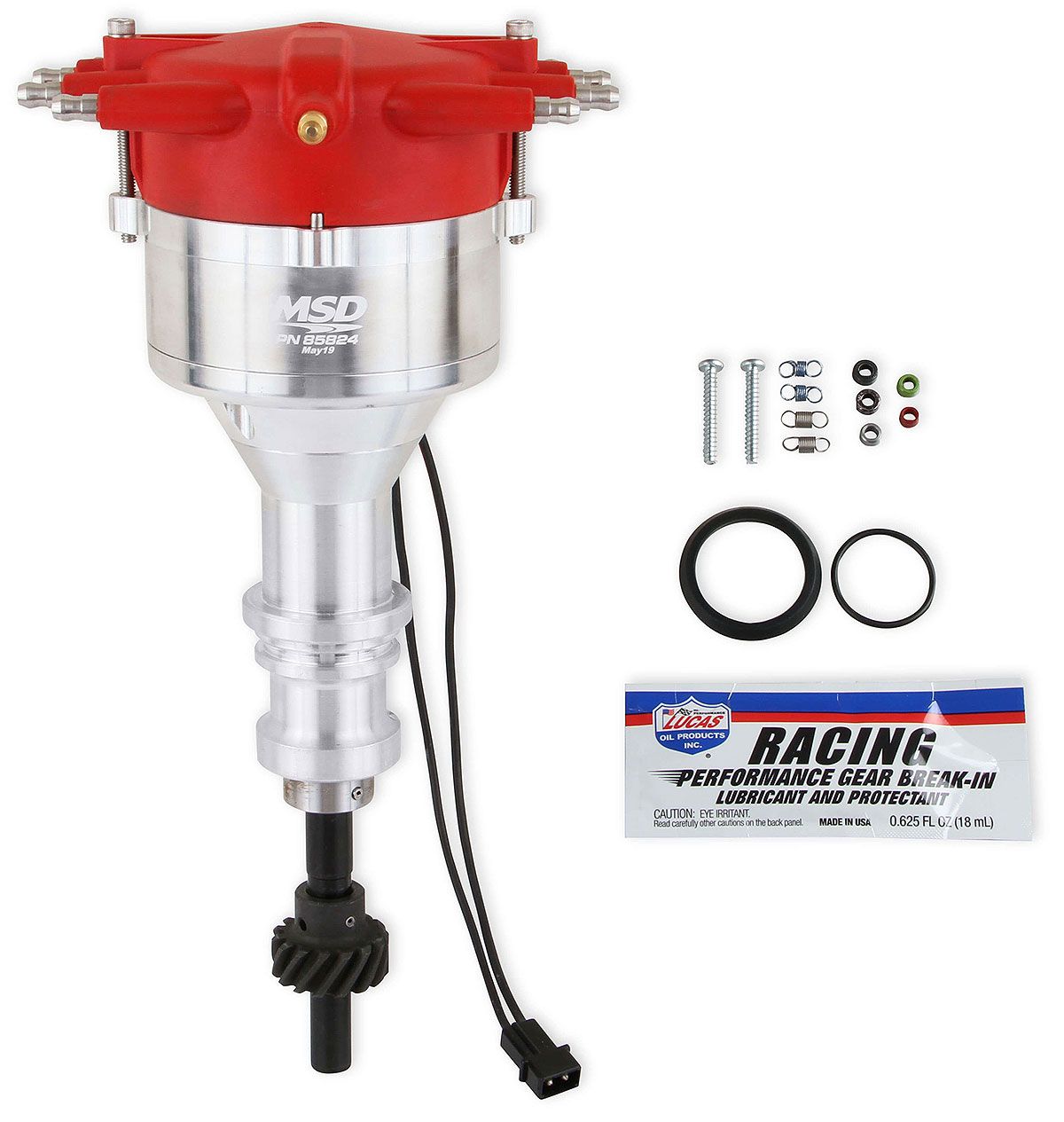 MSD Pro-Billet Crab Cap Distributor MSD85824 - Prolink Performance