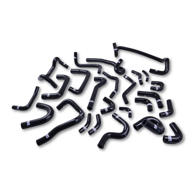 PRP Hi-Temp Silicone Hose Kit - Nissan R33/ R34 GTR - RB26 (Radiator Hoses Sold Separately)