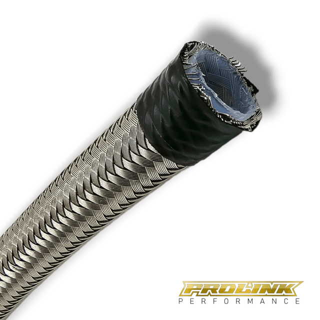 PROLINK PTFE Teflon Stainless Braided Hose - Suit 200 / 570 Series Hose Ends - Prolink Performance