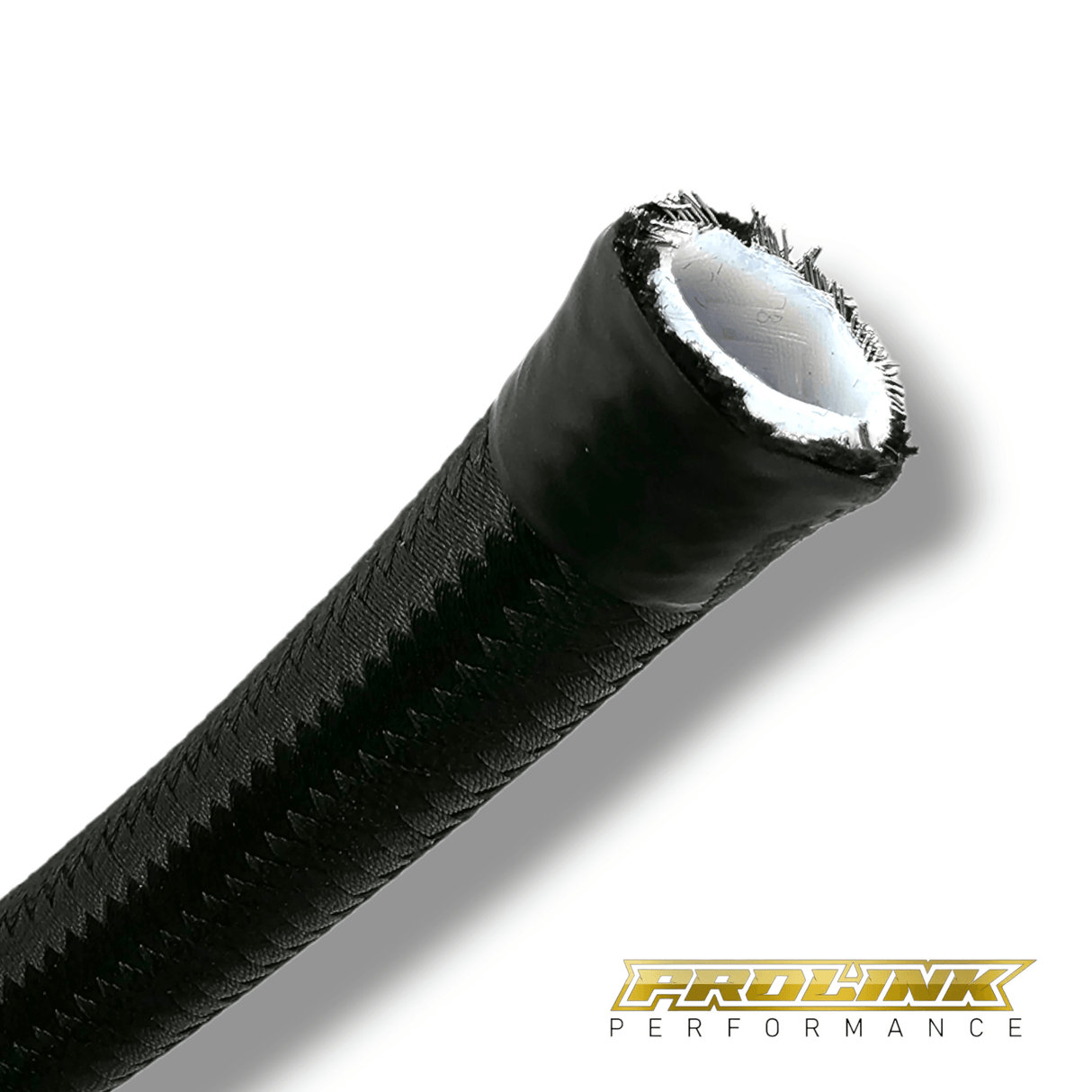 PROLINK PTFE Teflon Braided Black Nylon Coated Hose - Suit 200 / 570 Series Hose Ends - Prolink Performance