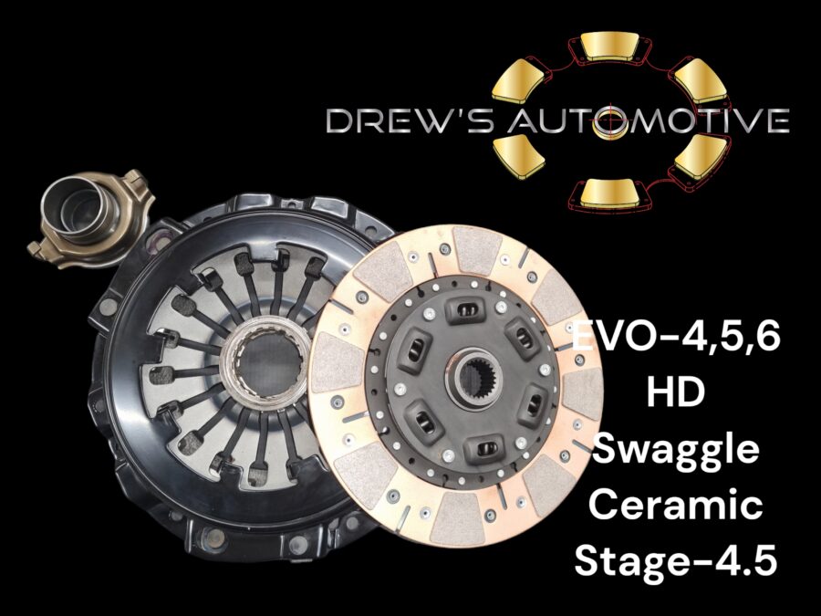 Drews Evo 4 5 6 Stage 4.5 “Swaggle Ceramic” 230mm 260Kw or 600Nm