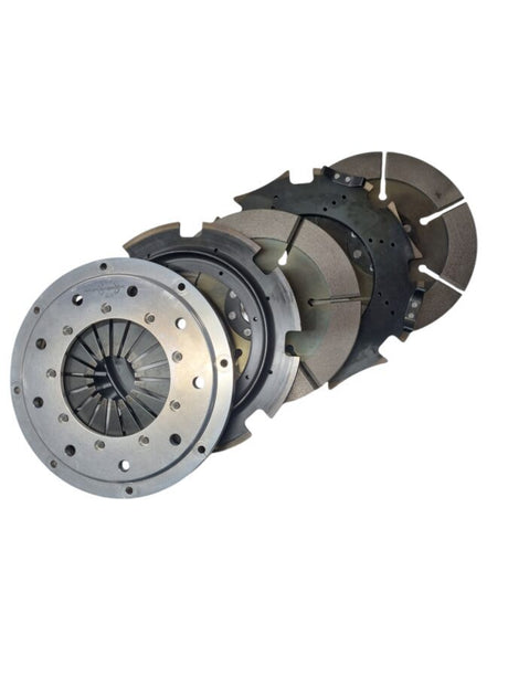 Drews SR20 RWD Twin Plate - 225mm Sintered Iron Clutch Kit - 1500nm - Prolink Performance