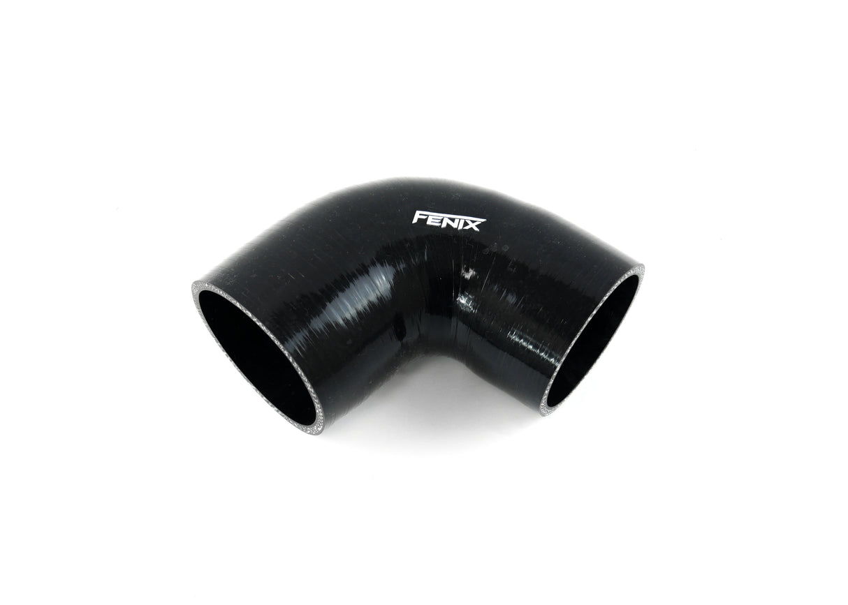 2.75" - 3.0" / 70mm - 76mm Silicone Hose Elbow Reducer - 90°