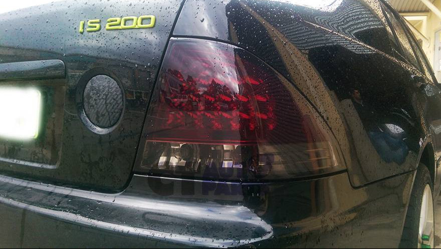 Smoked Red LED Tail light for 99-05 Lexus IS200 IS300 Toyota Altezza