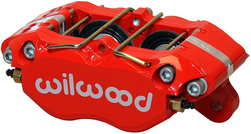 Wilwood 4 Piston Red Dynapro Dust-Boot Caliper Caliper WB120-11481-RD - Prolink Performance