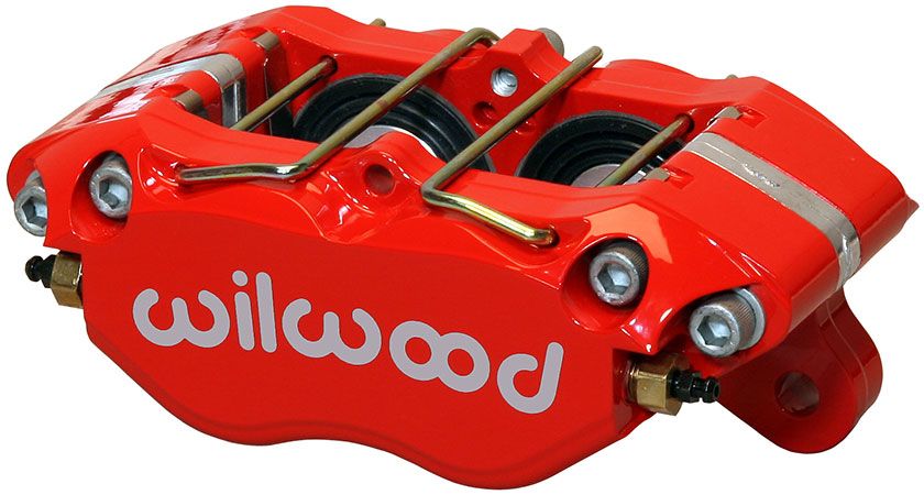 Wilwood 4 Piston Red Dynapro Dust-Boot Caliper Caliper WB120-11482-RD - Prolink Performance