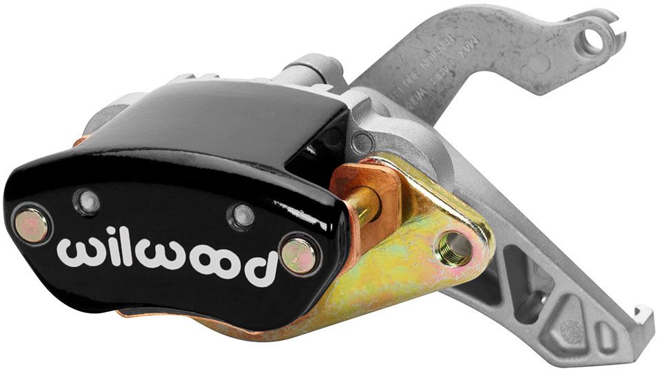 Wilwood 1-Piston MC4 Mechanical Park Brake Caliper L/H - Black WB120-12070-BK - Prolink Performance