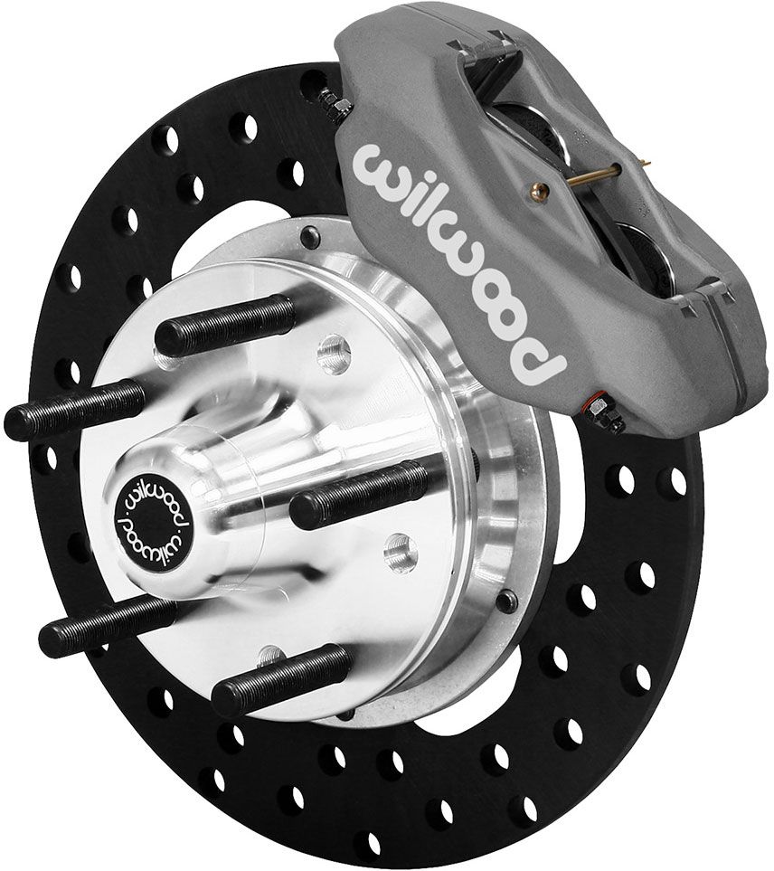 Wilwood Dynalite Drag Race Front Hub Kit (Drilled Rotor) WB140-1017-BD - Prolink Performance