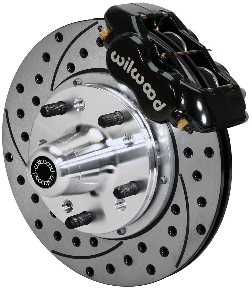 Wilwood Forged Dynalite Dust-Boot Pro Series Front Brake Kit - 4-Piston 11" WB140-11020- - Prolink Performance