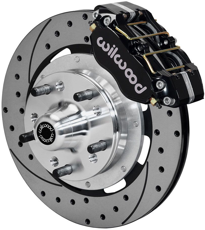 Wilwood Dynapro Dust-Boot Front Brake Kit - 4-Piston 12.19" WB140-13203-D - Prolink Performance