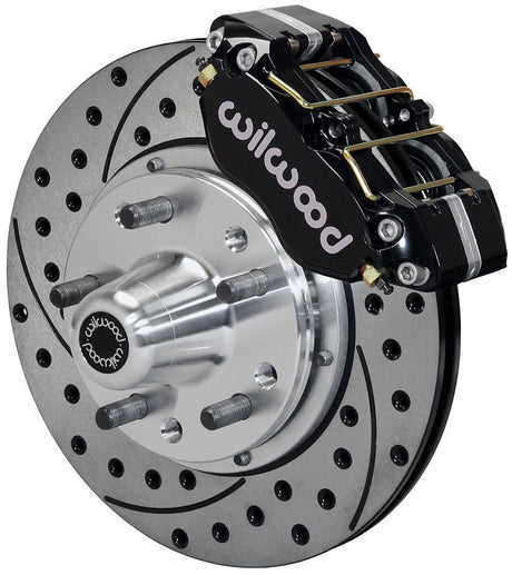 Wilwood Dynapro Dust-Boot Front Brake Kit - 4-Piston 11" WB140-13343-D - Prolink Performance