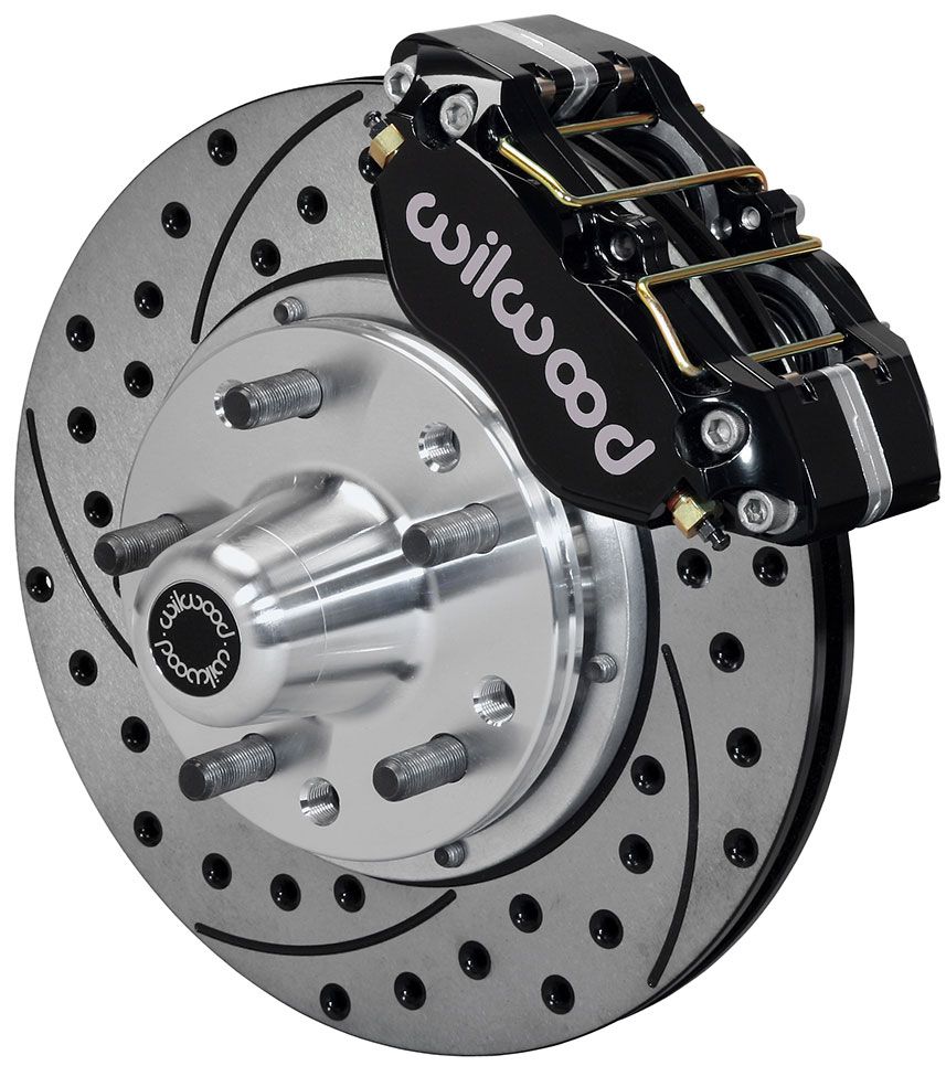 Wilwood Forged Dynalite Dust-Boot Front Brake Kit - 4-Piston 11" WB140-13345-D - Prolink Performance